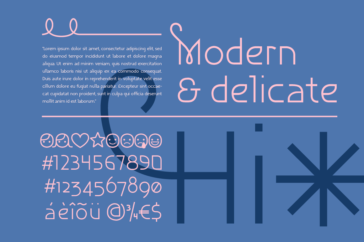 Bernal Sans Font - Preview 4