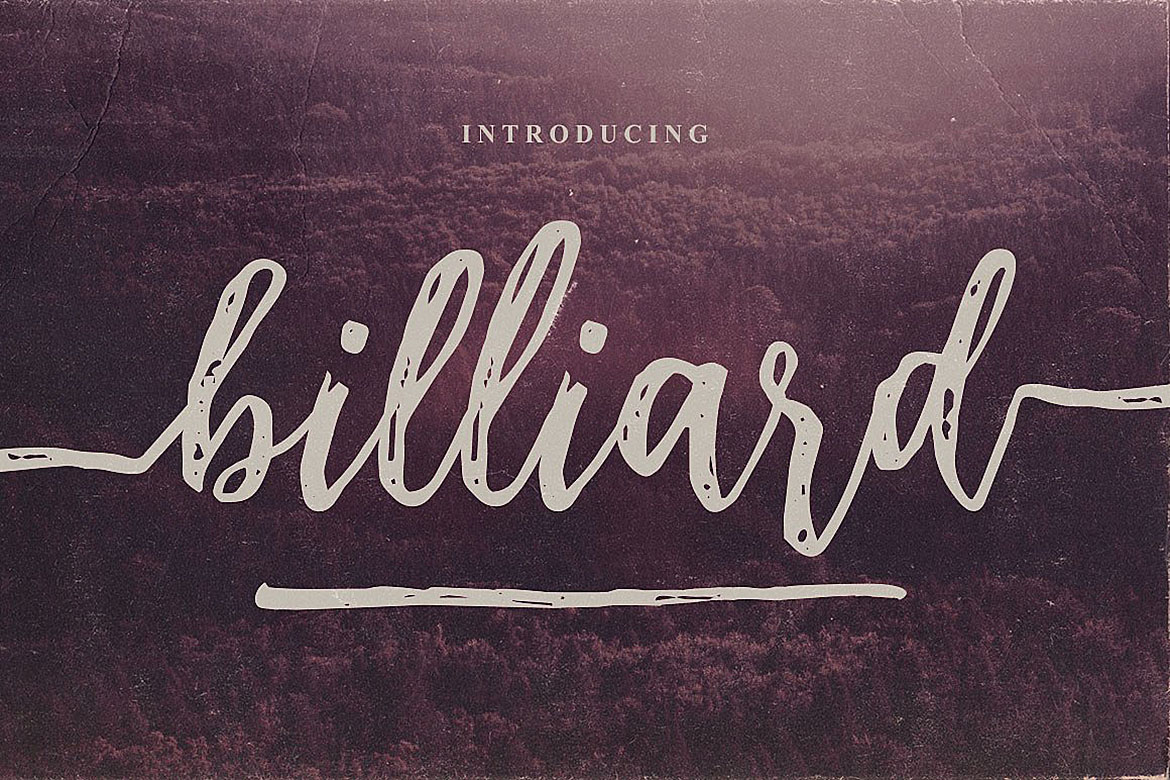 Billiard Font Duo Font - Preview 4