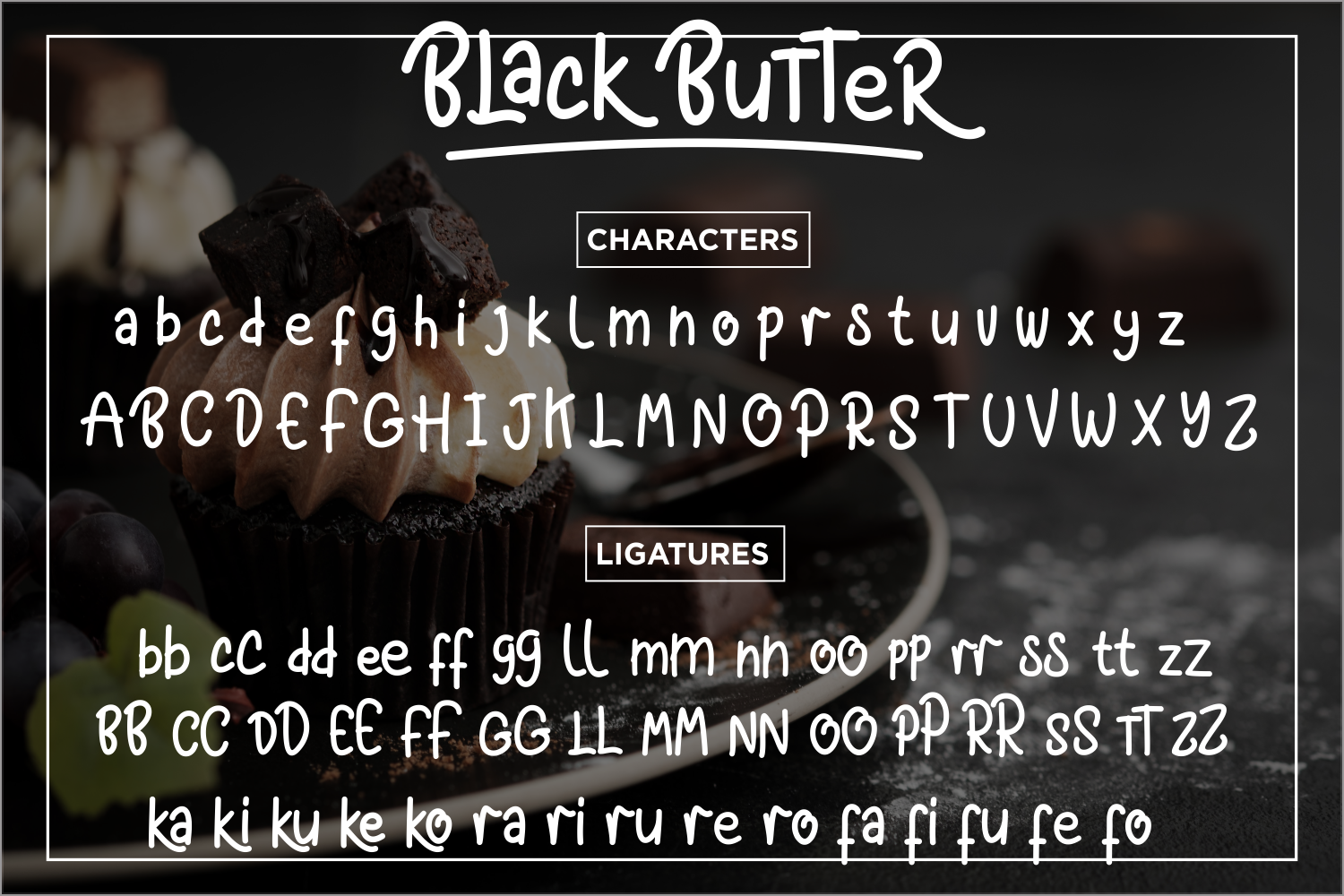 Black Butter Font - Preview 5