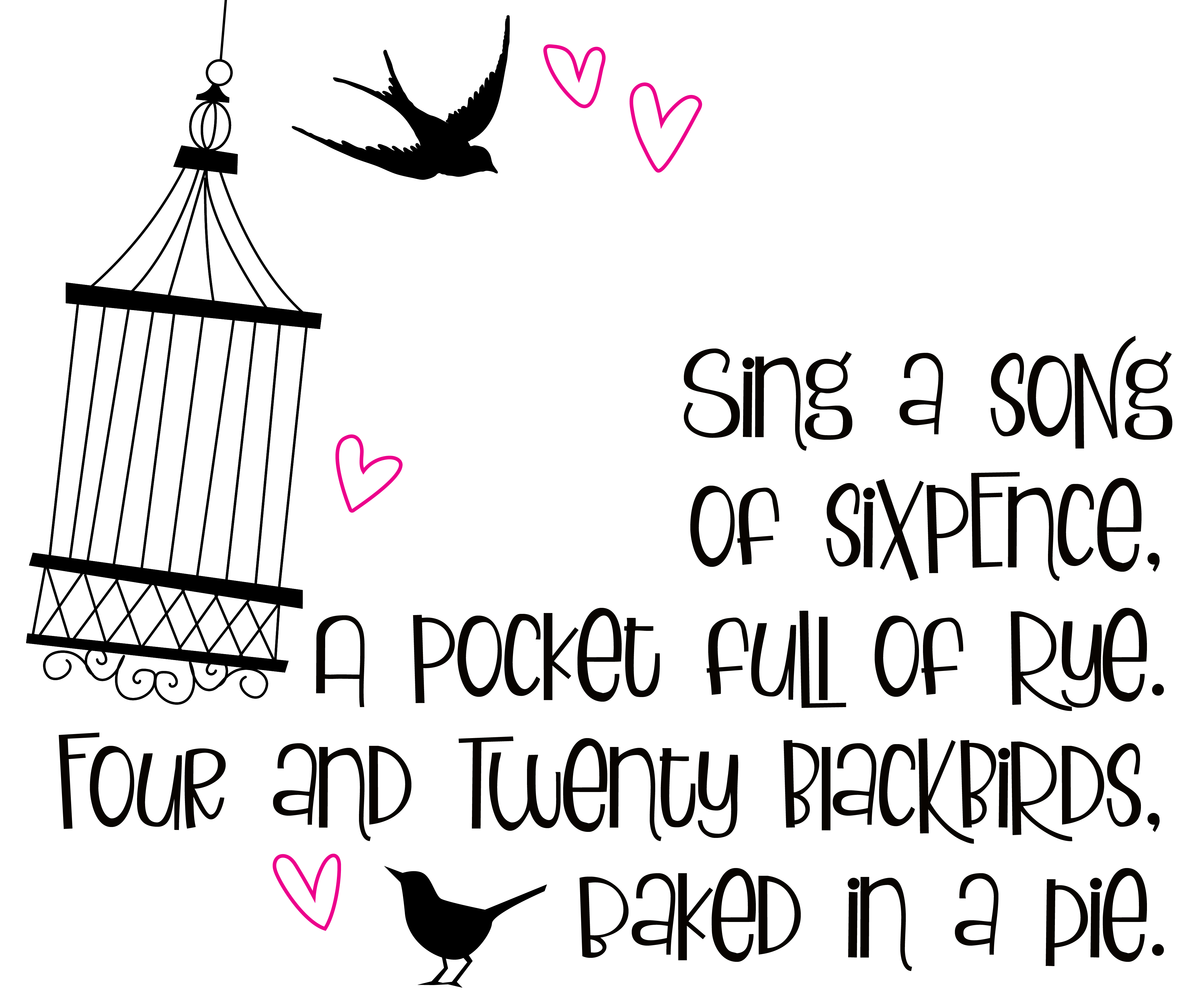 Blackbird Pie Font - Preview 3