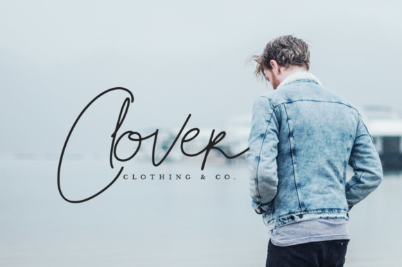 Blenheim Signature Font - Preview 3