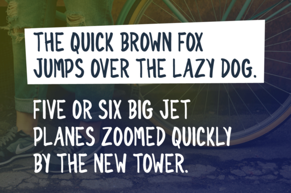 BlueJeans Font PNG with transparent background - Preview 4