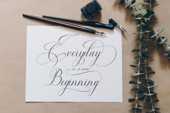 Blueprint Font - Preview 3