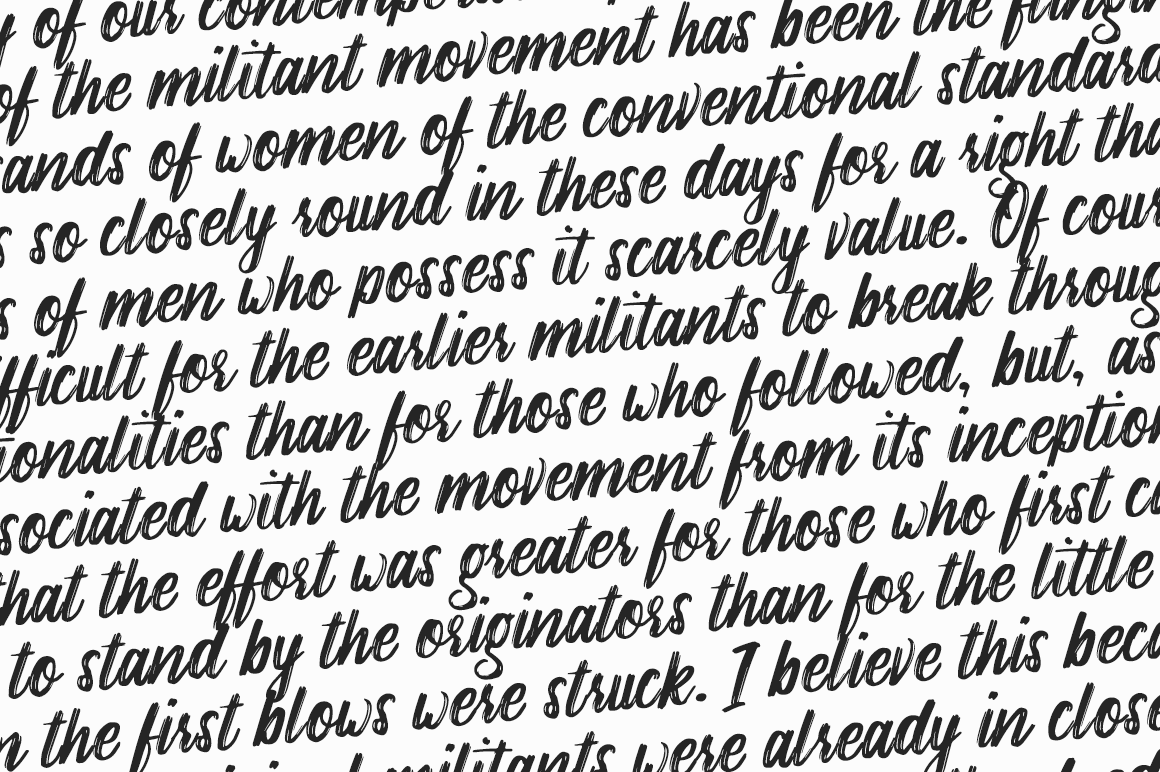 Bogart Font PNG with transparent background - Preview 4