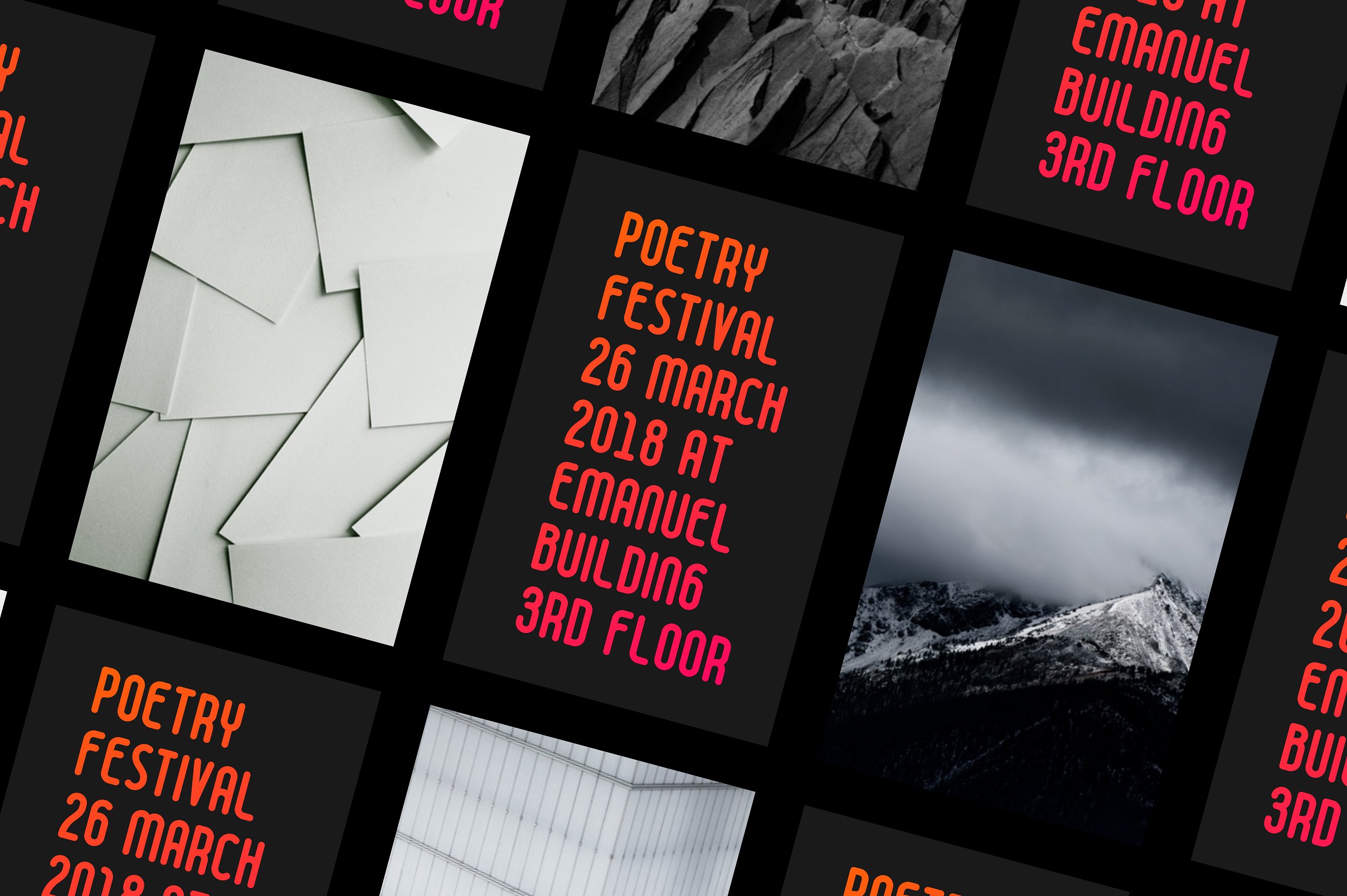 Bold Year Font - Preview 2