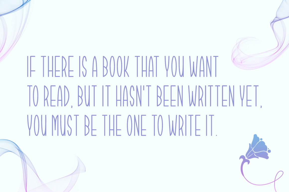 Bookrack Font - Preview 1