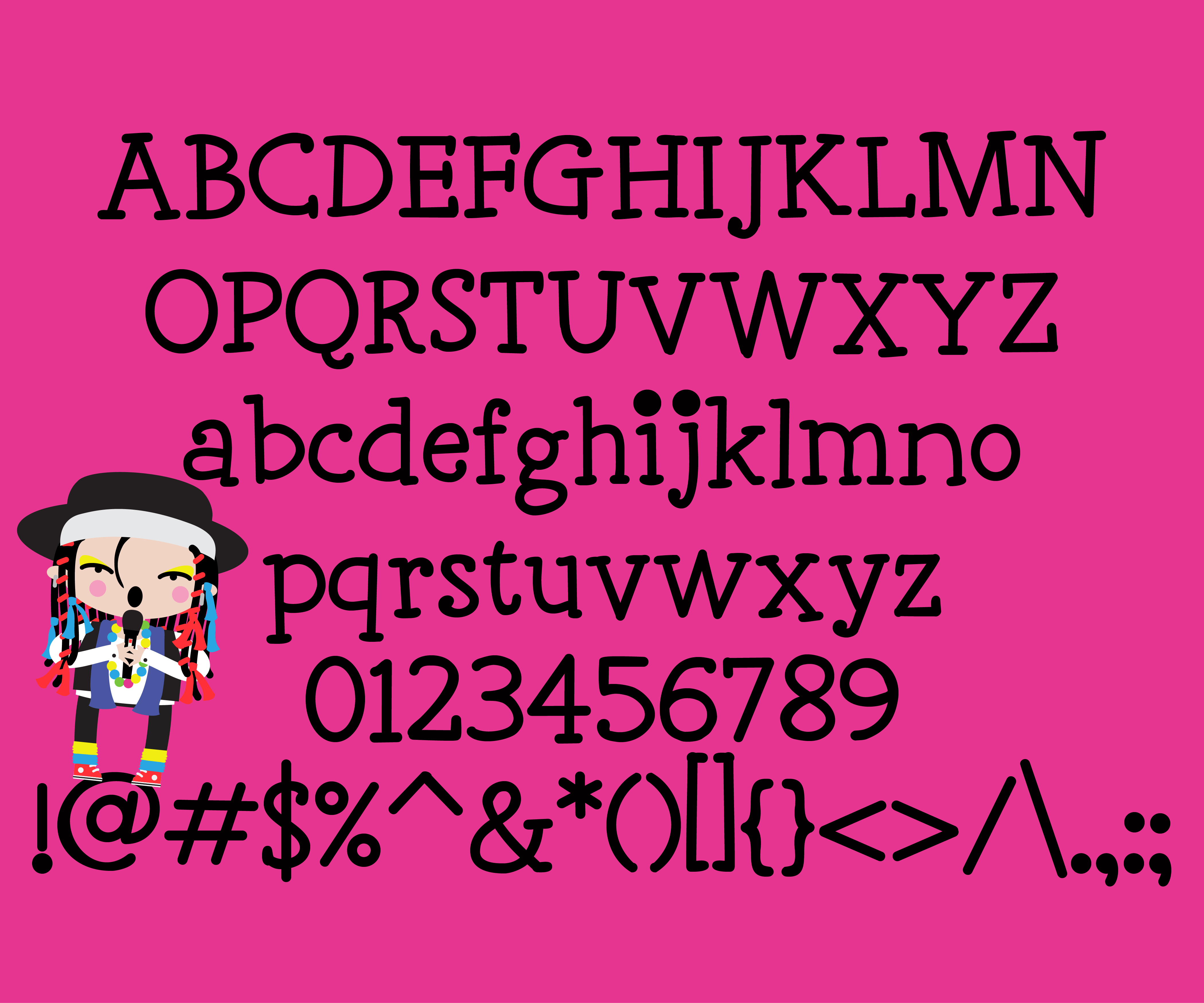 Brainpop Font - Preview 1