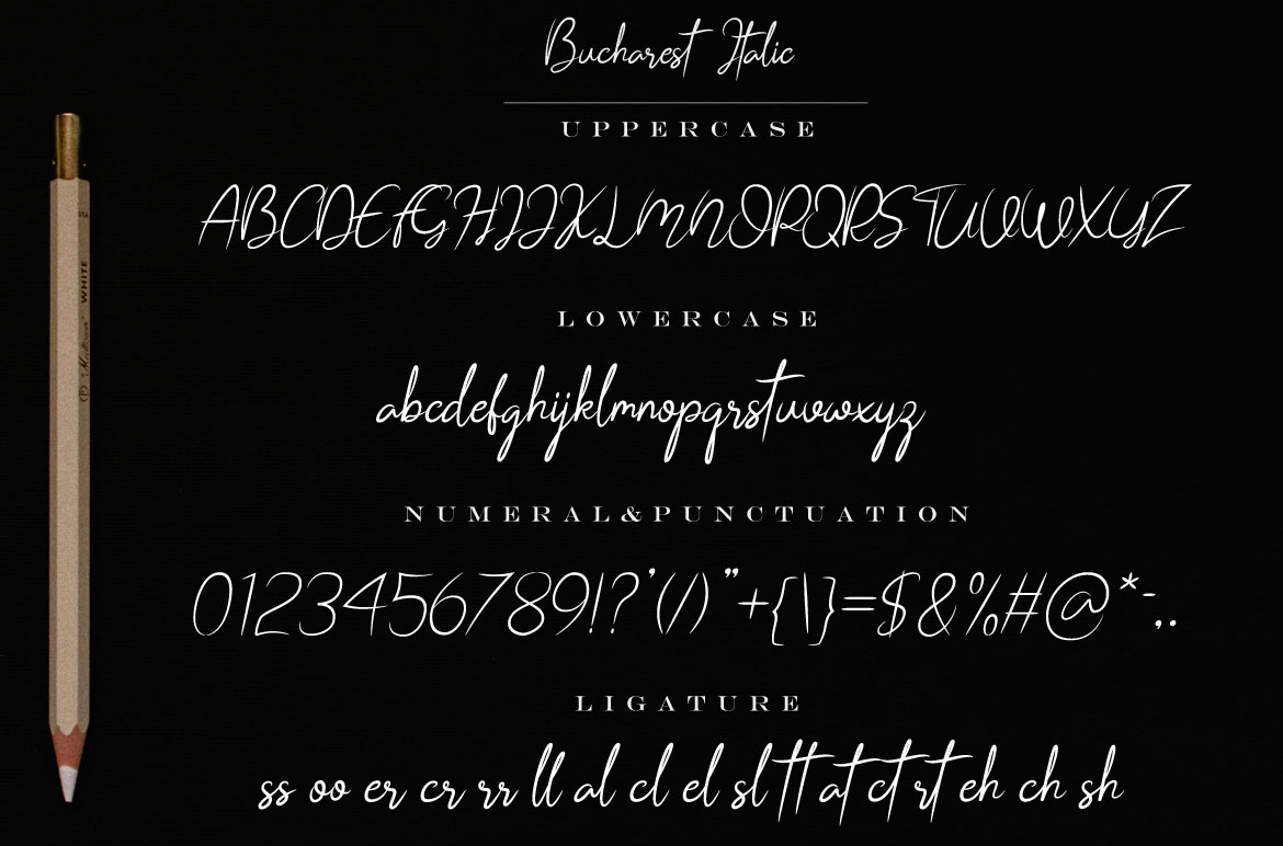 Bucharest Font - Preview 5