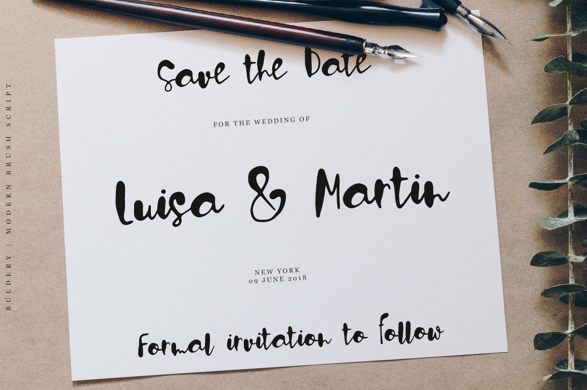 Buldery Font - Preview 2