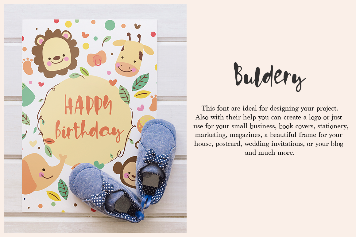 Buldery Font - Preview 6