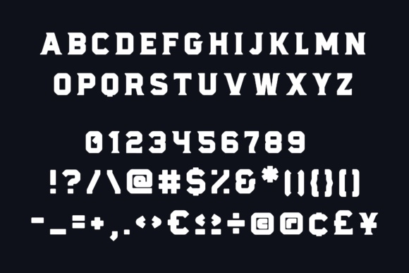 Burnt Font - Preview 1
