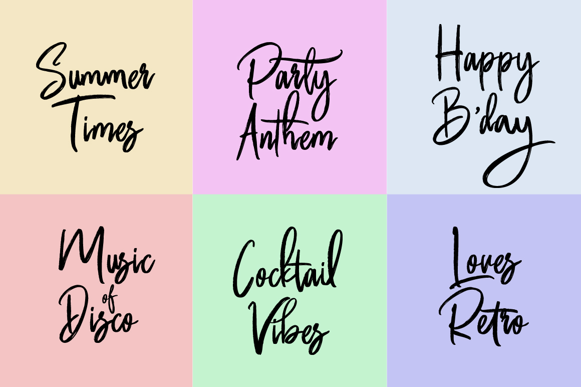 Butter Luchy Font - Preview 1