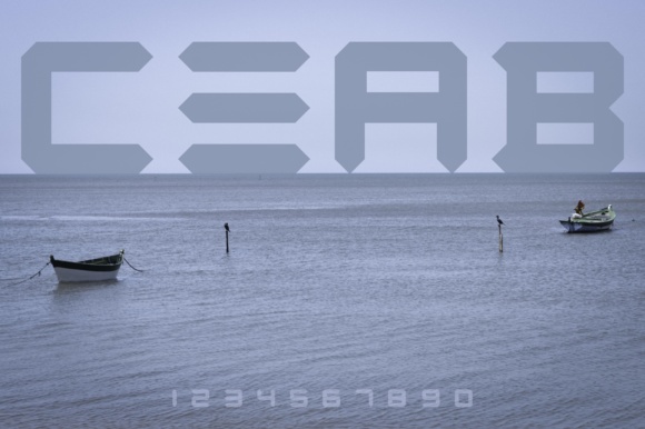 CEAB Font PNG with transparent background - Preview 3