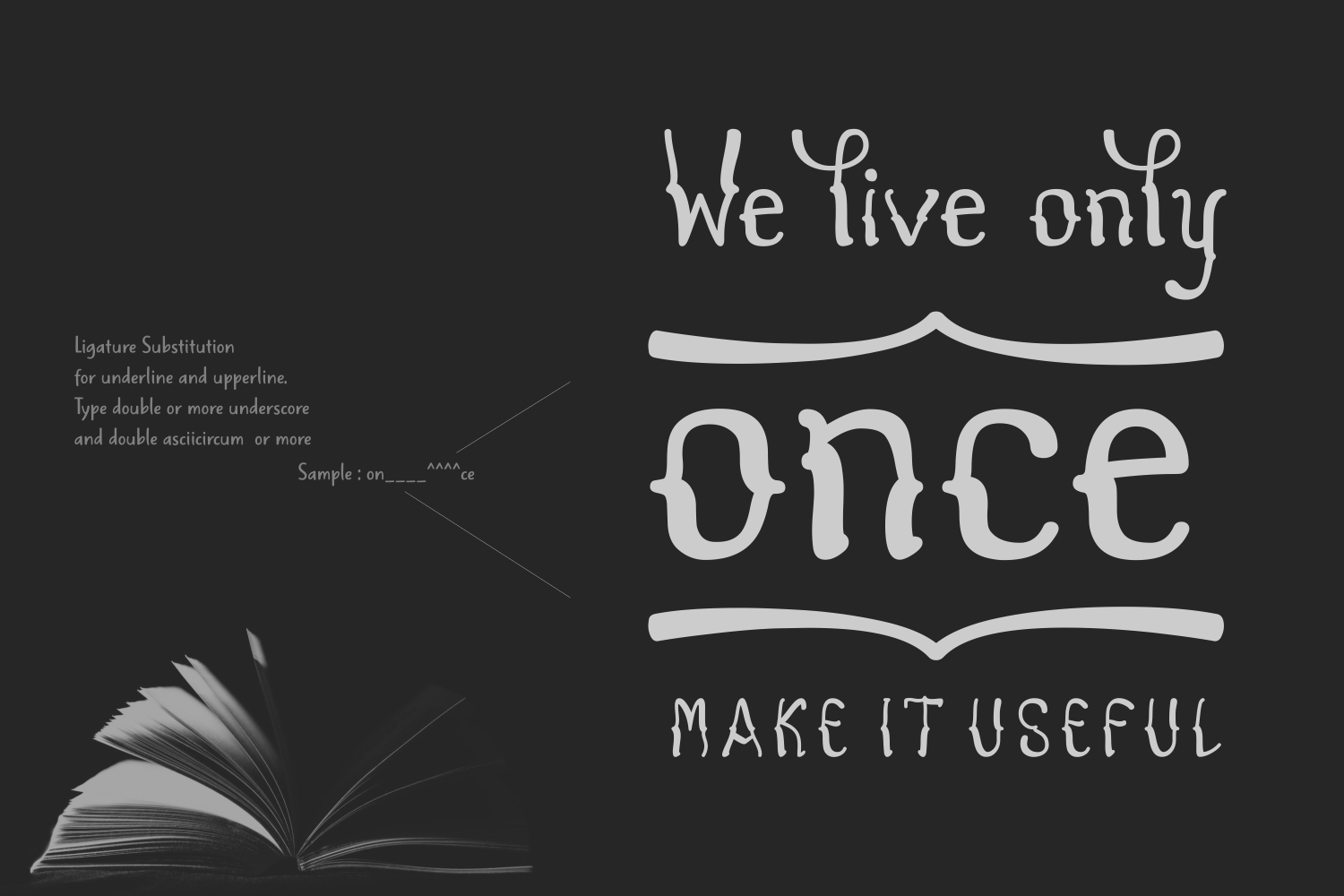 Caboge Font - Preview 1