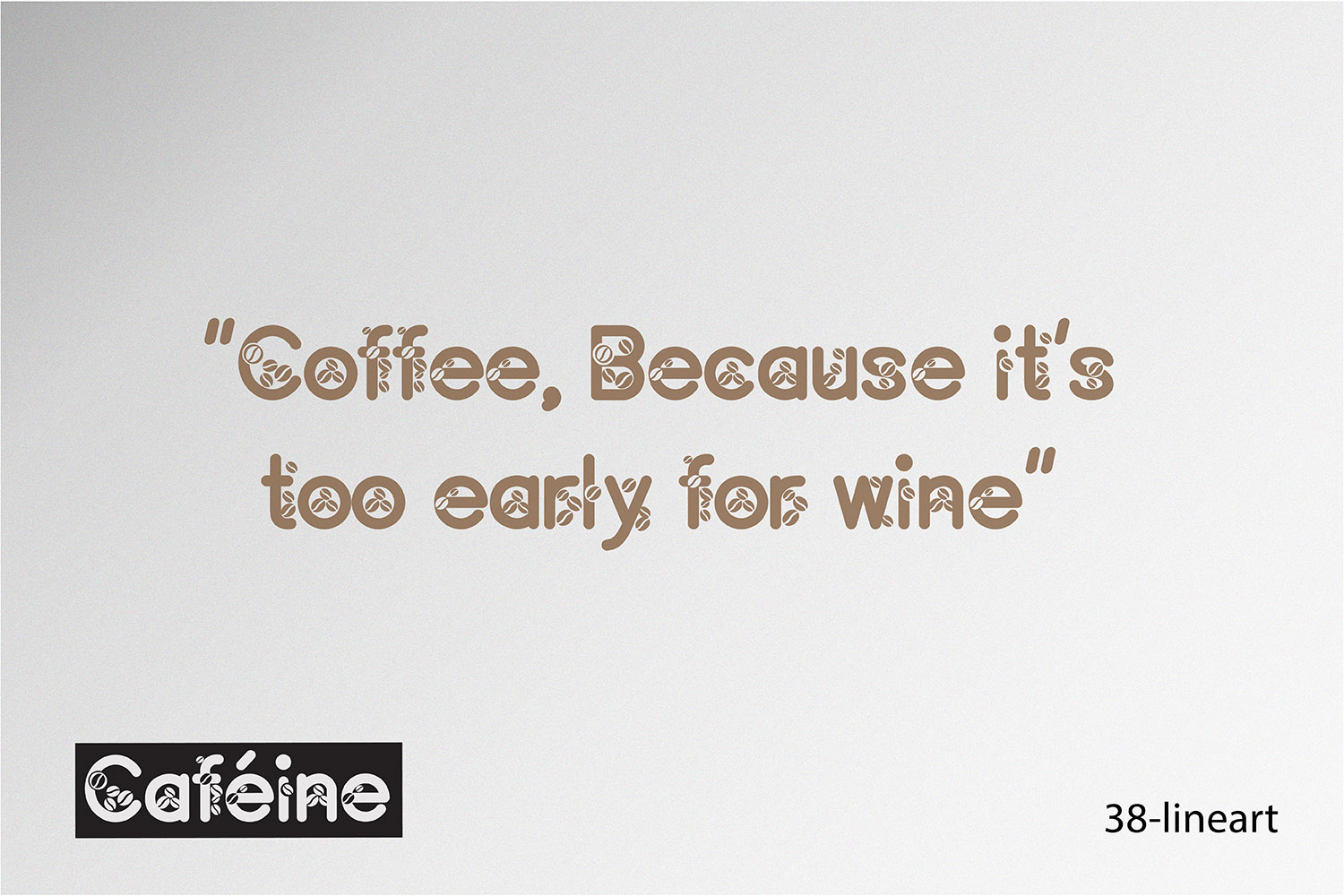 Caféine Font - Preview 1