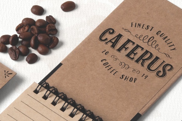 Caferus Font - Preview 1
