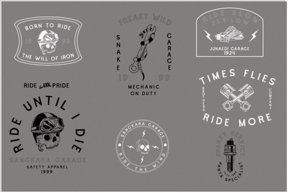 Cascade Motorcycle Font - Preview 3