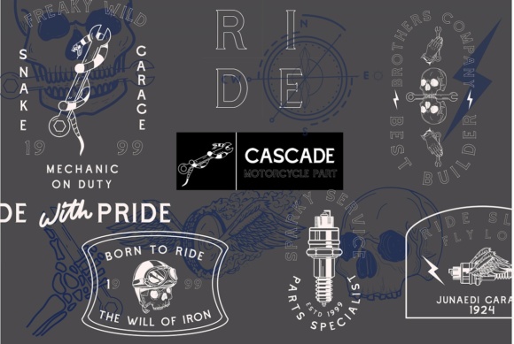 Cascade Motorcycle Font - Preview 4