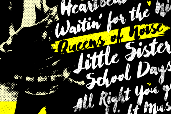 Cherie Bomb Font PNG with transparent background - Preview 1