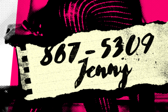 Cherie Bomb Font PNG with transparent background - Preview 2
