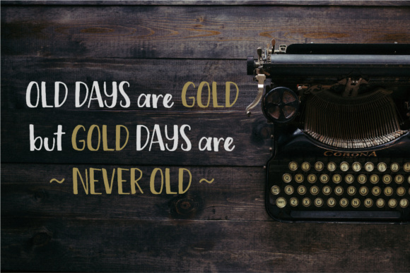 Chickadee Font - Preview 2