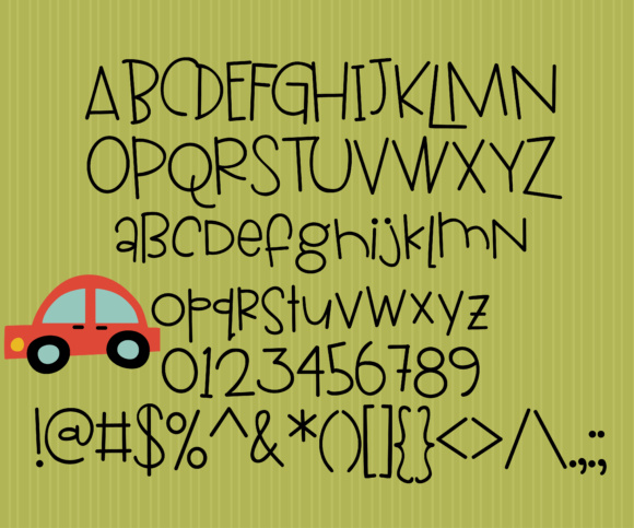 Clacker Jax Font PNG with transparent background - Preview 1