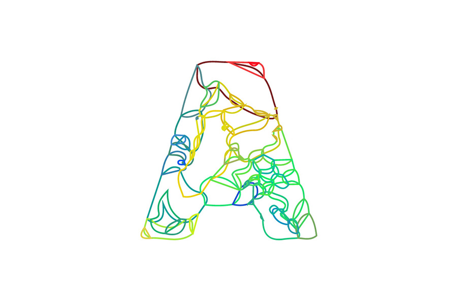 Colorful Dream Outline Font - Preview 2