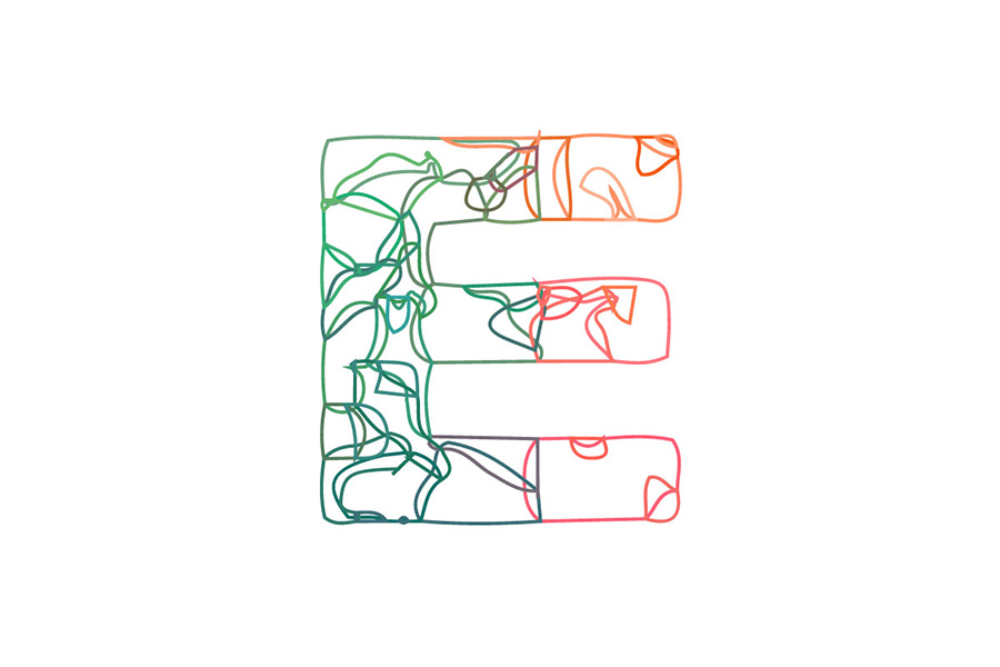 Colorful Dream Outline Font - Preview 3