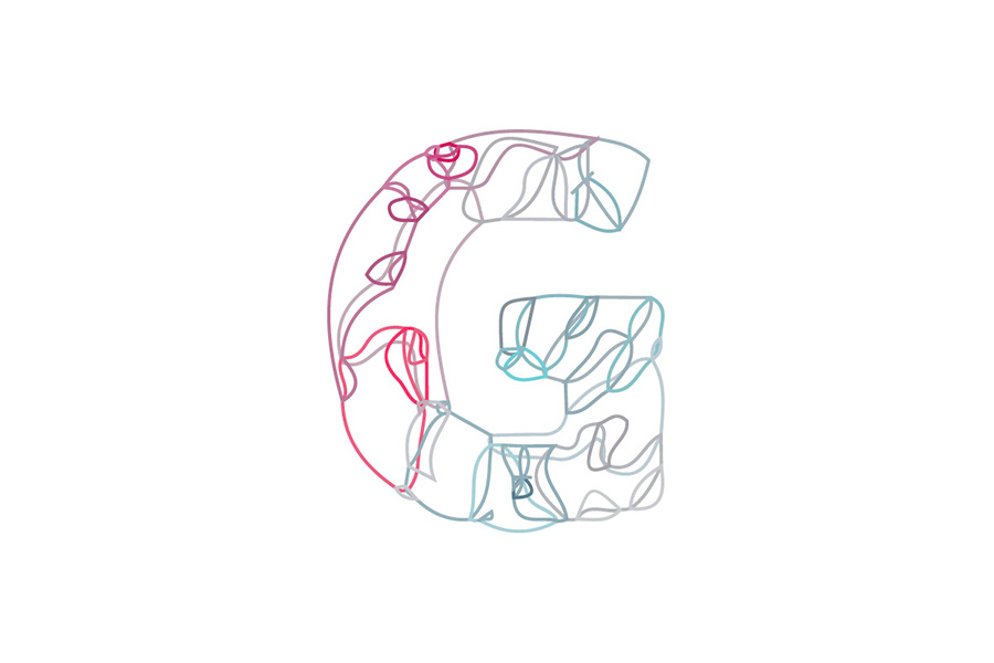 Colorful Dream Outline Font - Preview 4