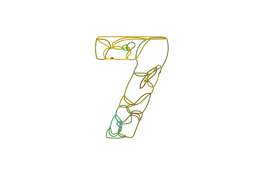 Colorful Dream Outline Font - Preview 6