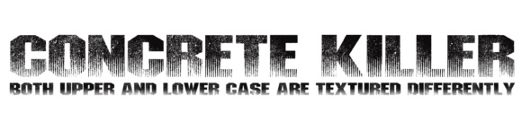 Concrete Killer Font - Preview 1