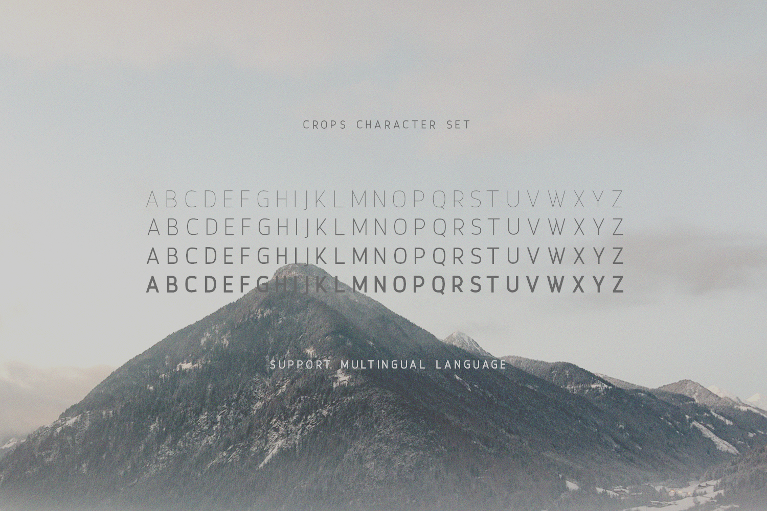 Crops Font - Preview 2