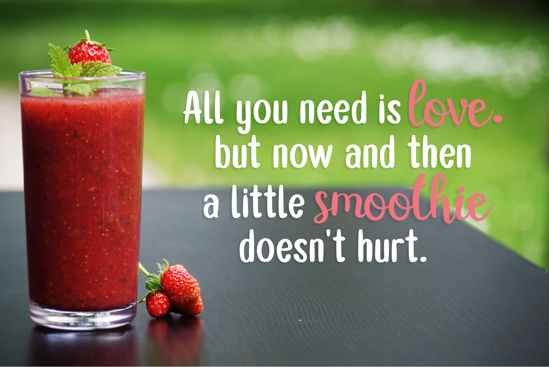 Double Smoothie Font - Preview 1