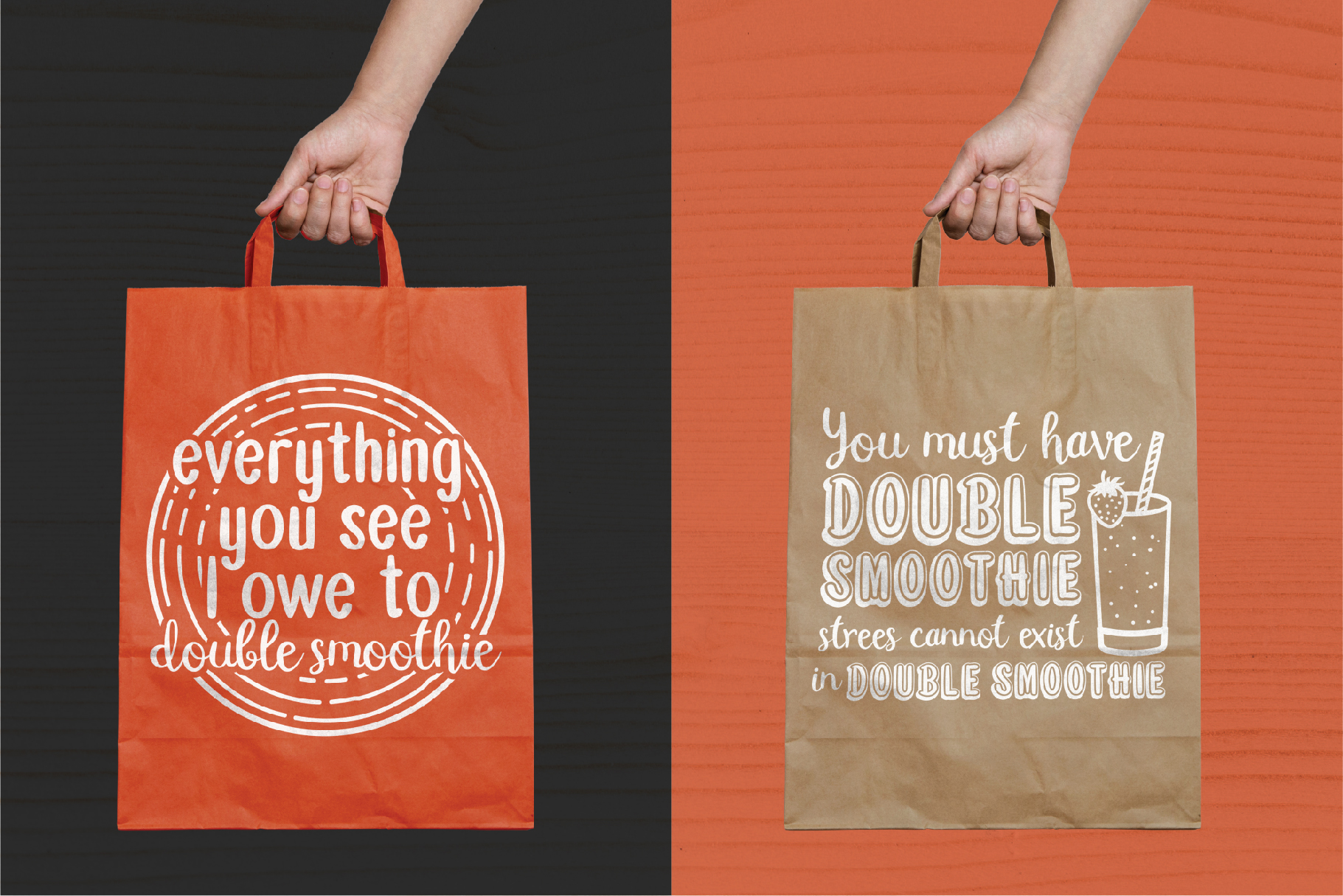 Double Smoothie Font - Preview 4