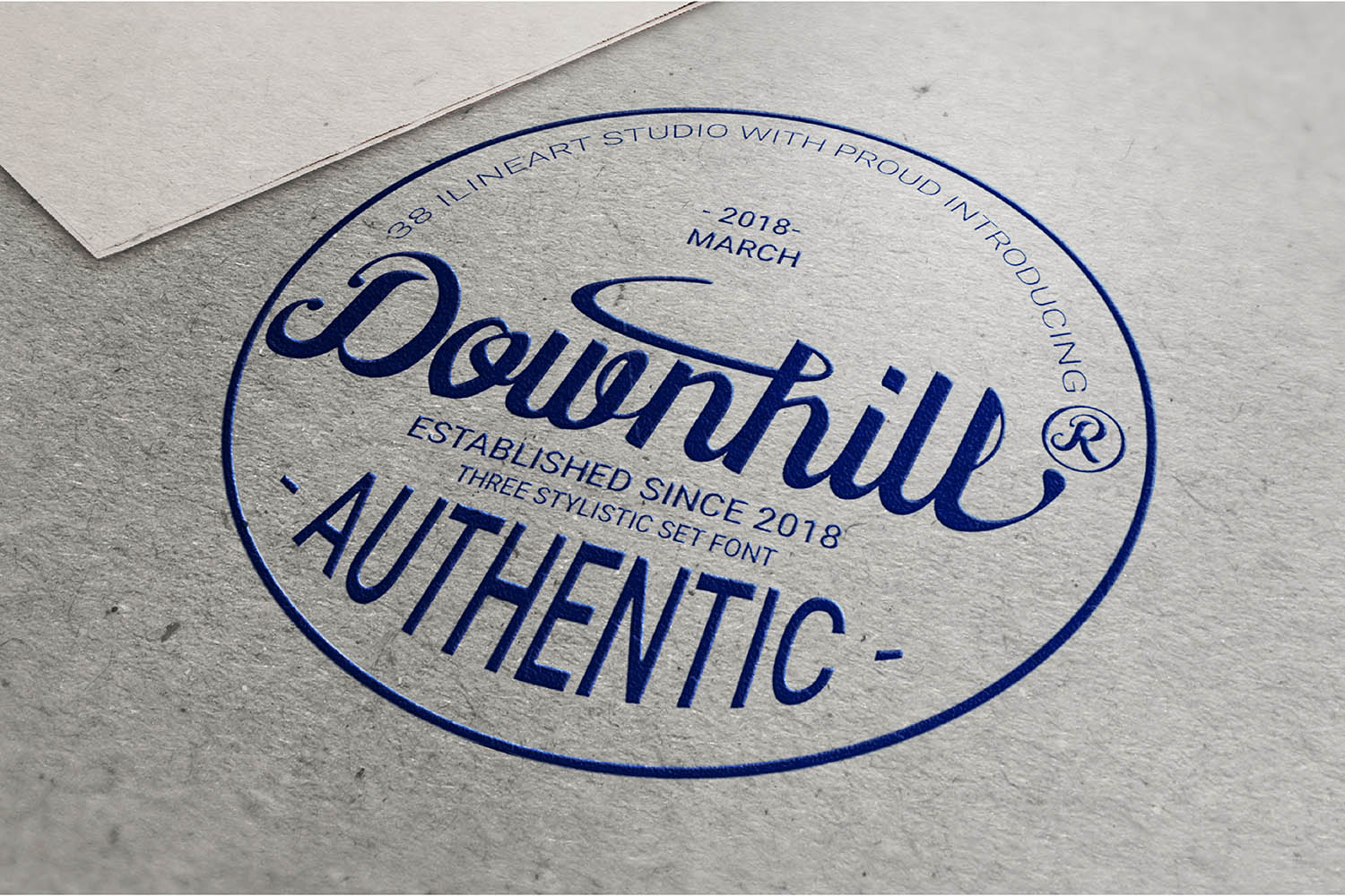 Downhill Font - Preview 1