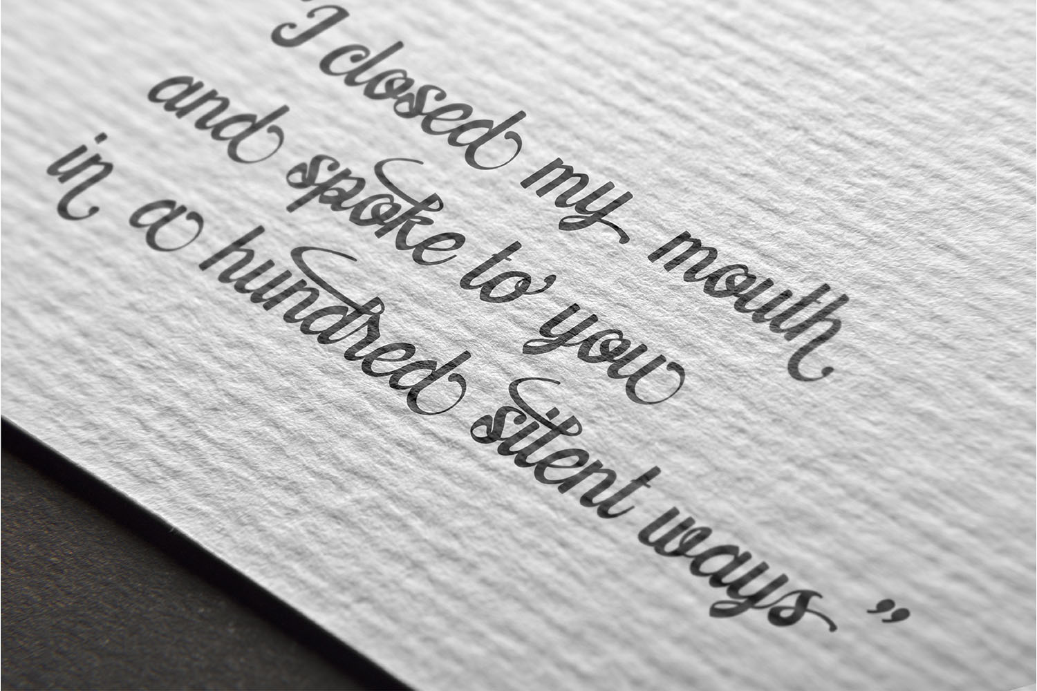 Downhill Font - Preview 4