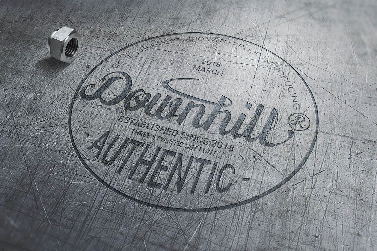 Downhill Font - Preview 6