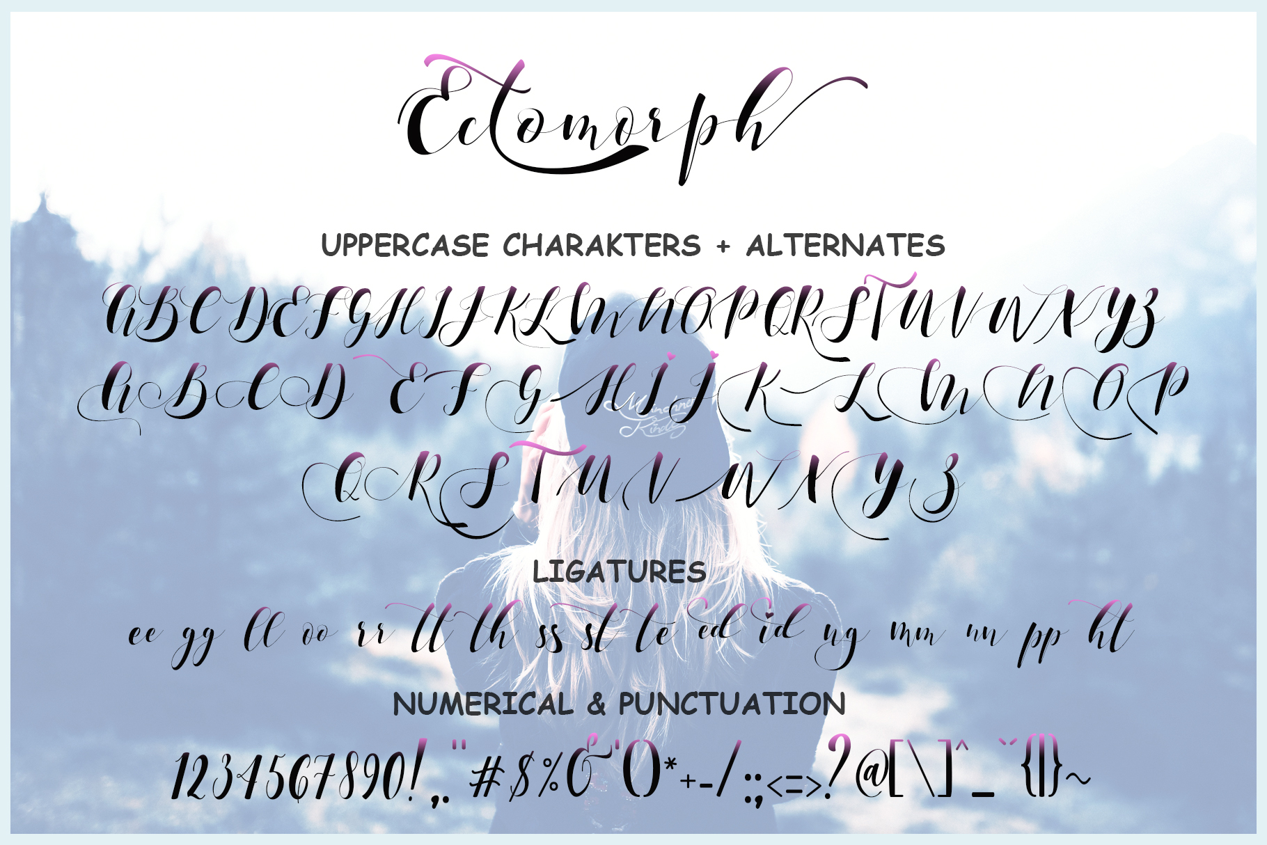 Ectomorph Font - Preview 5