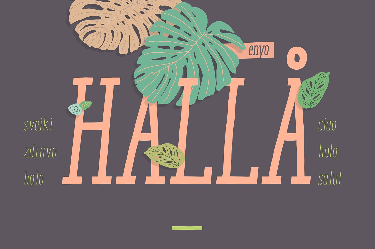 Enyo Slab Font - Preview 2