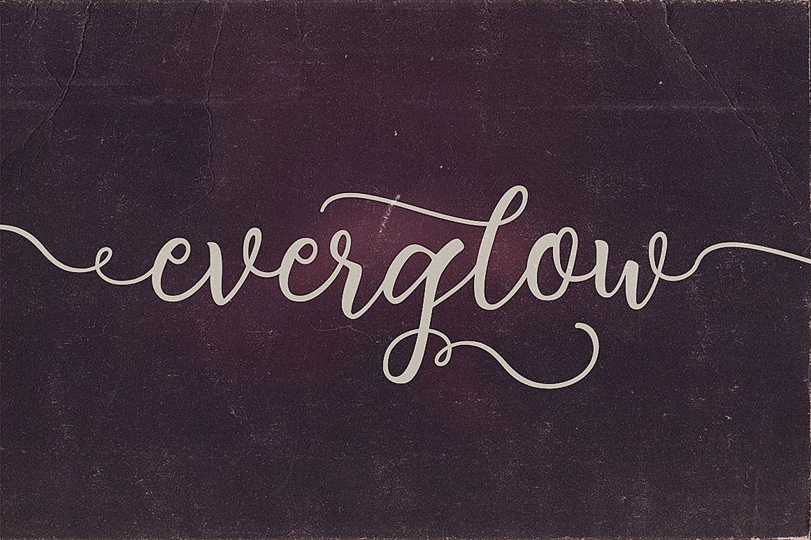 Everglow Script Font Duo Font - Preview 4