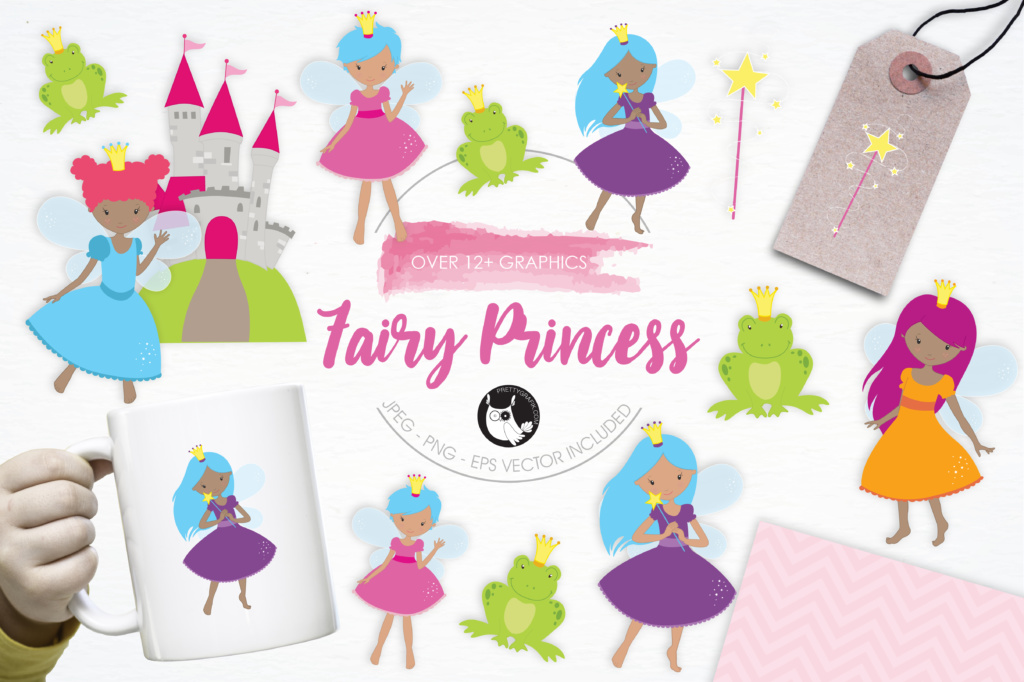 Fairy Princess Graphic by Prettygrafik · Creative Fabrica