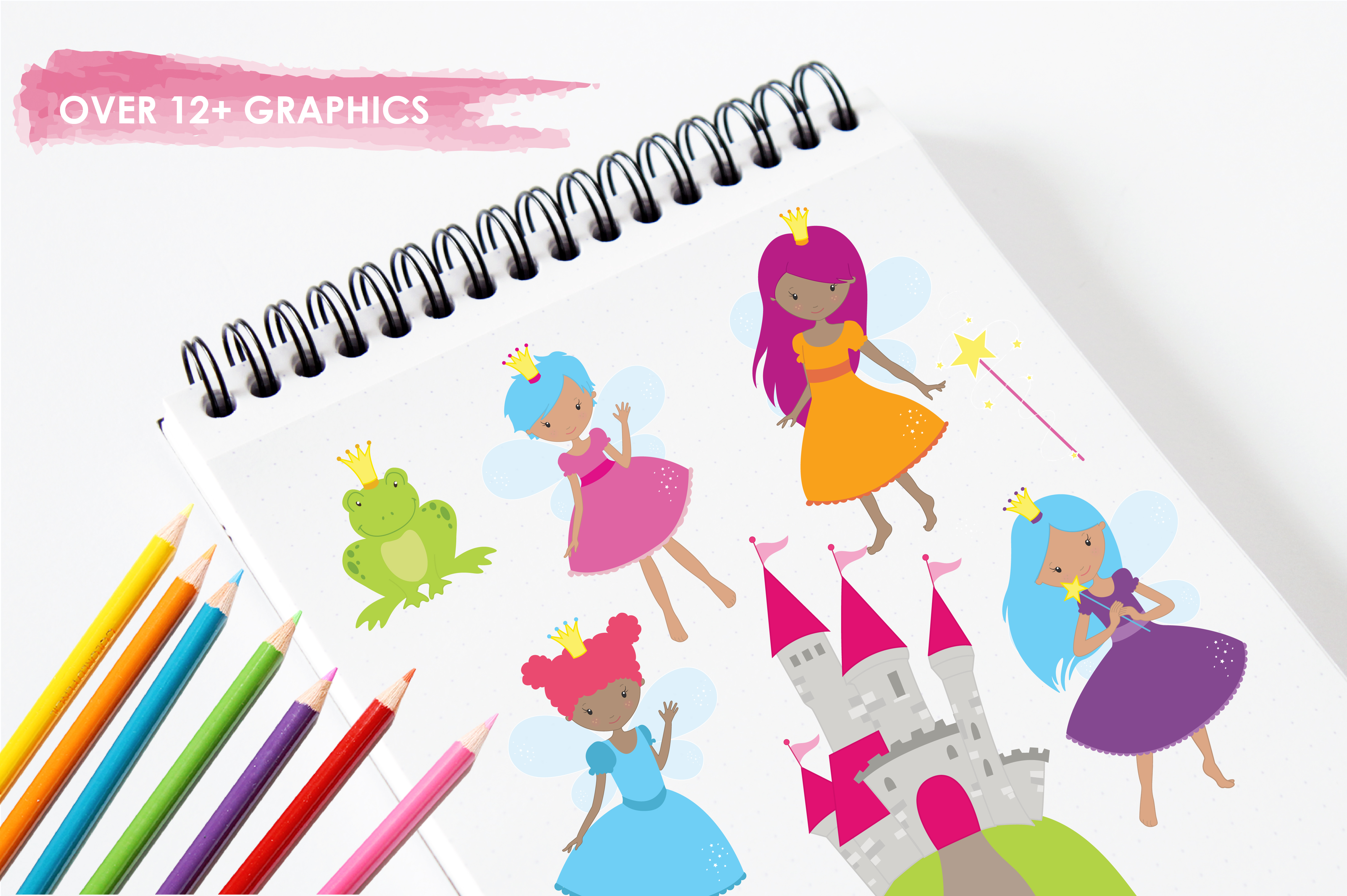Fairy Princess Graphic by Prettygrafik · Creative Fabrica