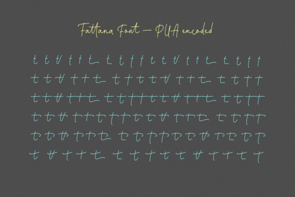 Fattana Font - Preview 5