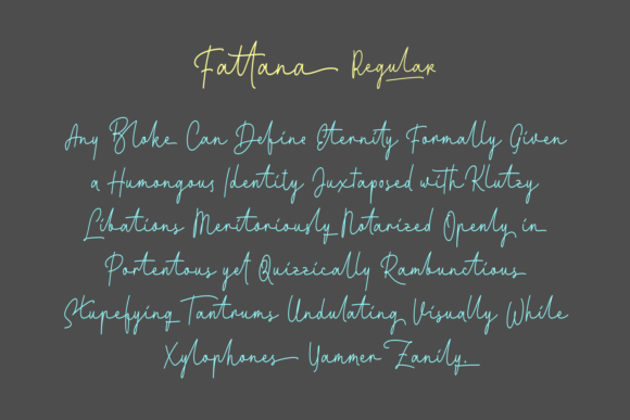 Fattana Font - Preview 6
