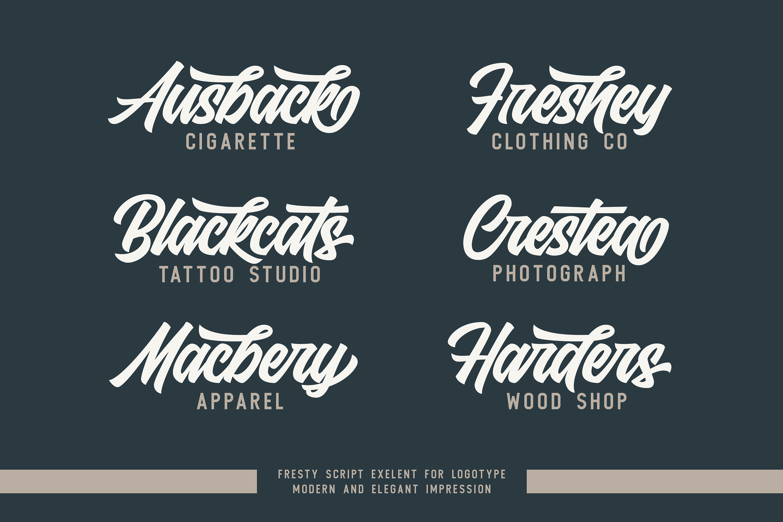 Fresty Font PNG with transparent background - Preview 3