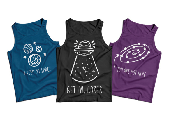 Friends and Aliens Font PNG with transparent background - Preview 1
