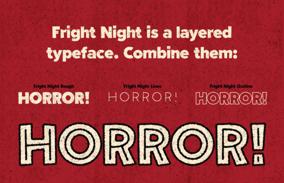 Fright Night! Font - Preview 5