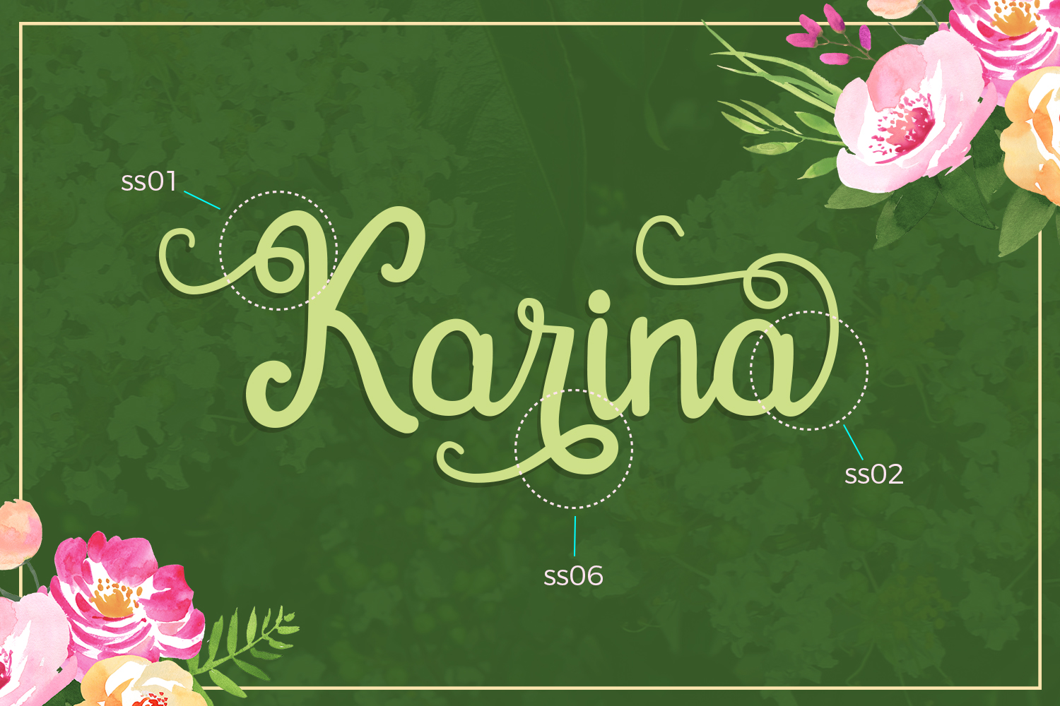 Gardena Font - Preview 5