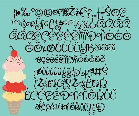 Gelato Font - Preview 4