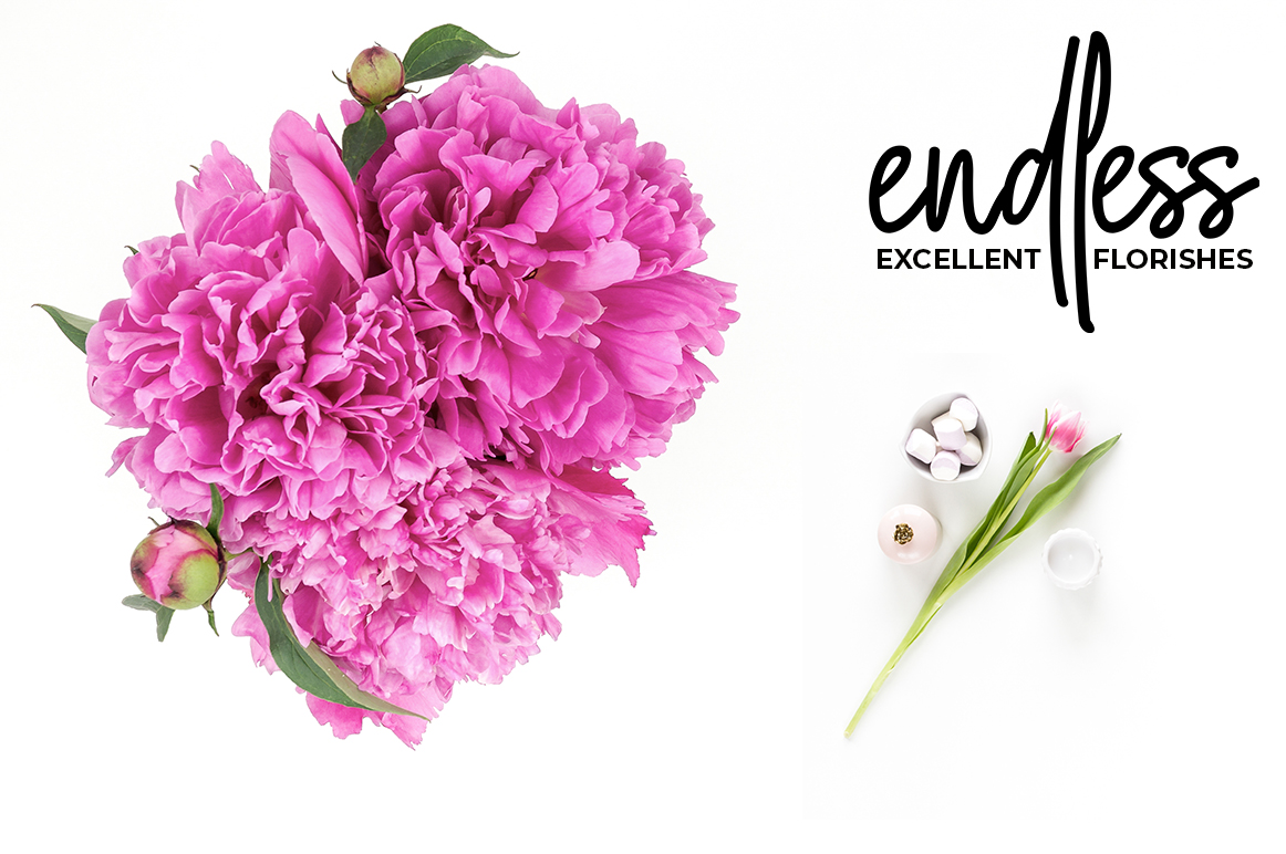 Girly Style Font PNG with transparent background - Preview 3